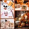 96 Pack Halloween Pumpkin Decorating Stickers - Small Pumpkin Face Stickers Halloween Stickers for Halloween Gifts and Kids Halloween Party Favors, Funny Make DIY Craft Halloween Children Kids Sticker